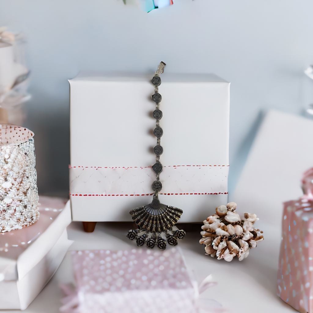 Padmaroop (PID-102) - Oxidised Maang Tikka